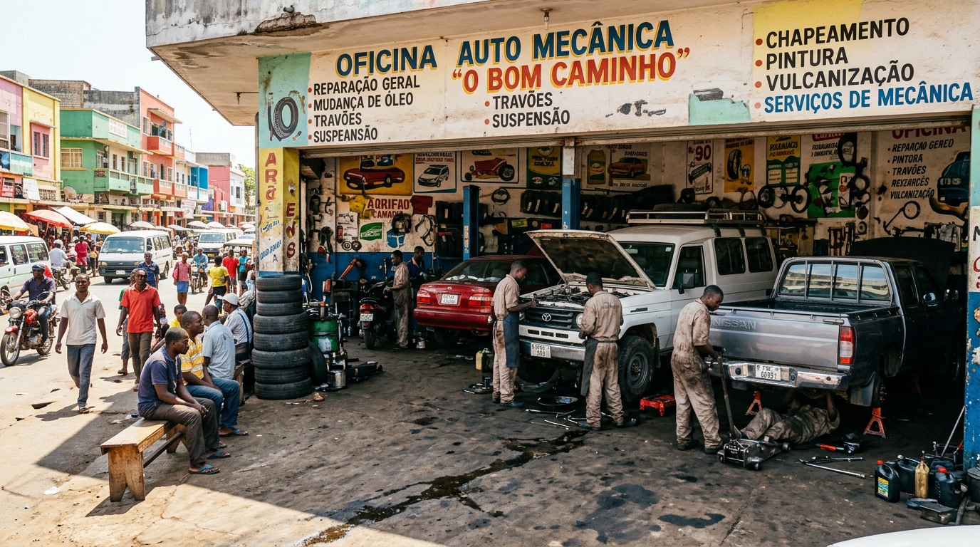 Auto repair shop Maputo Mozambique