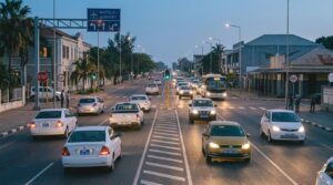 Carros andando organizados em Mo…