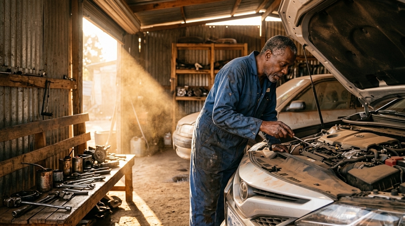 Man worried about car