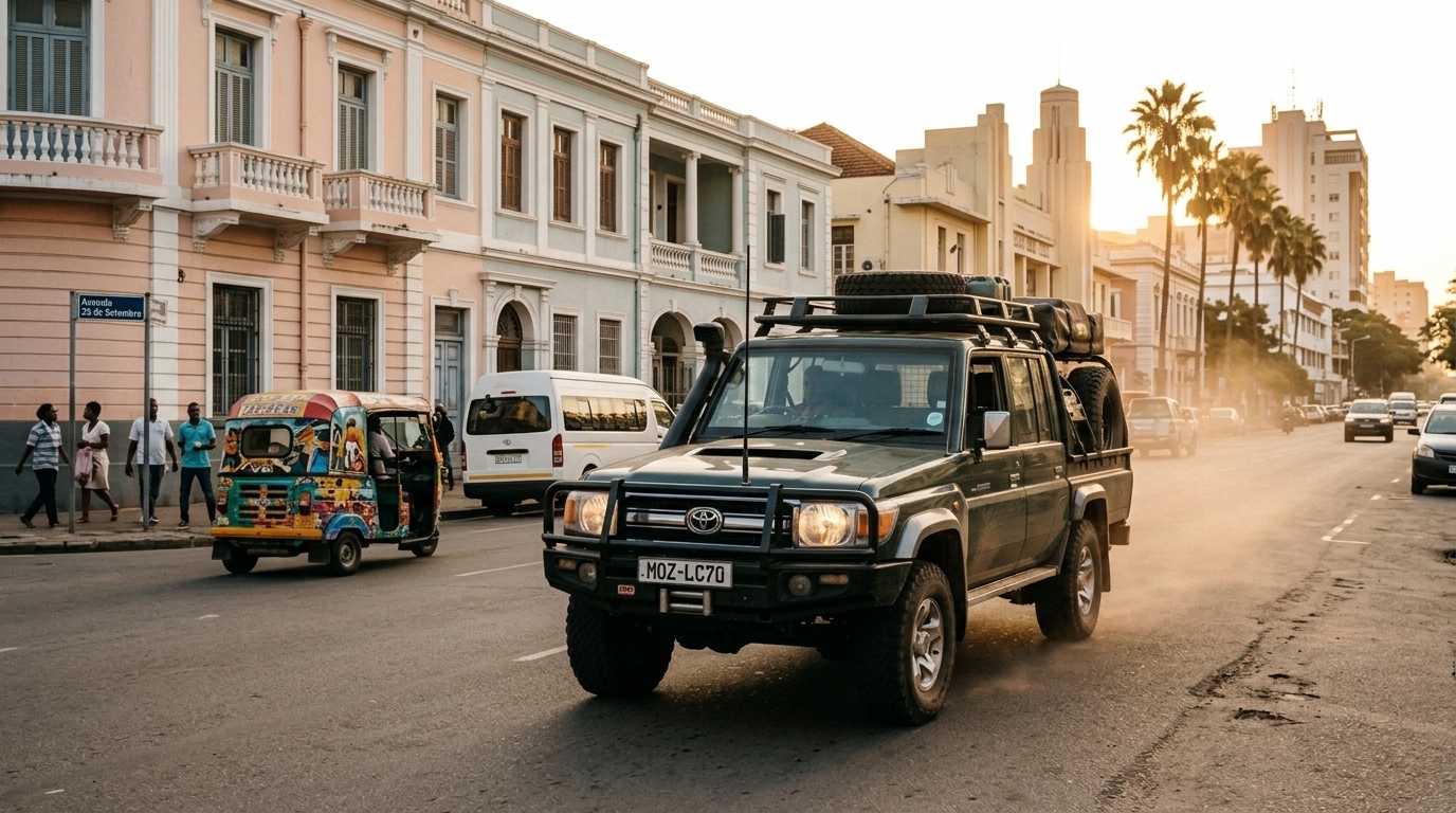 Toyota Land Cruiser red dirt