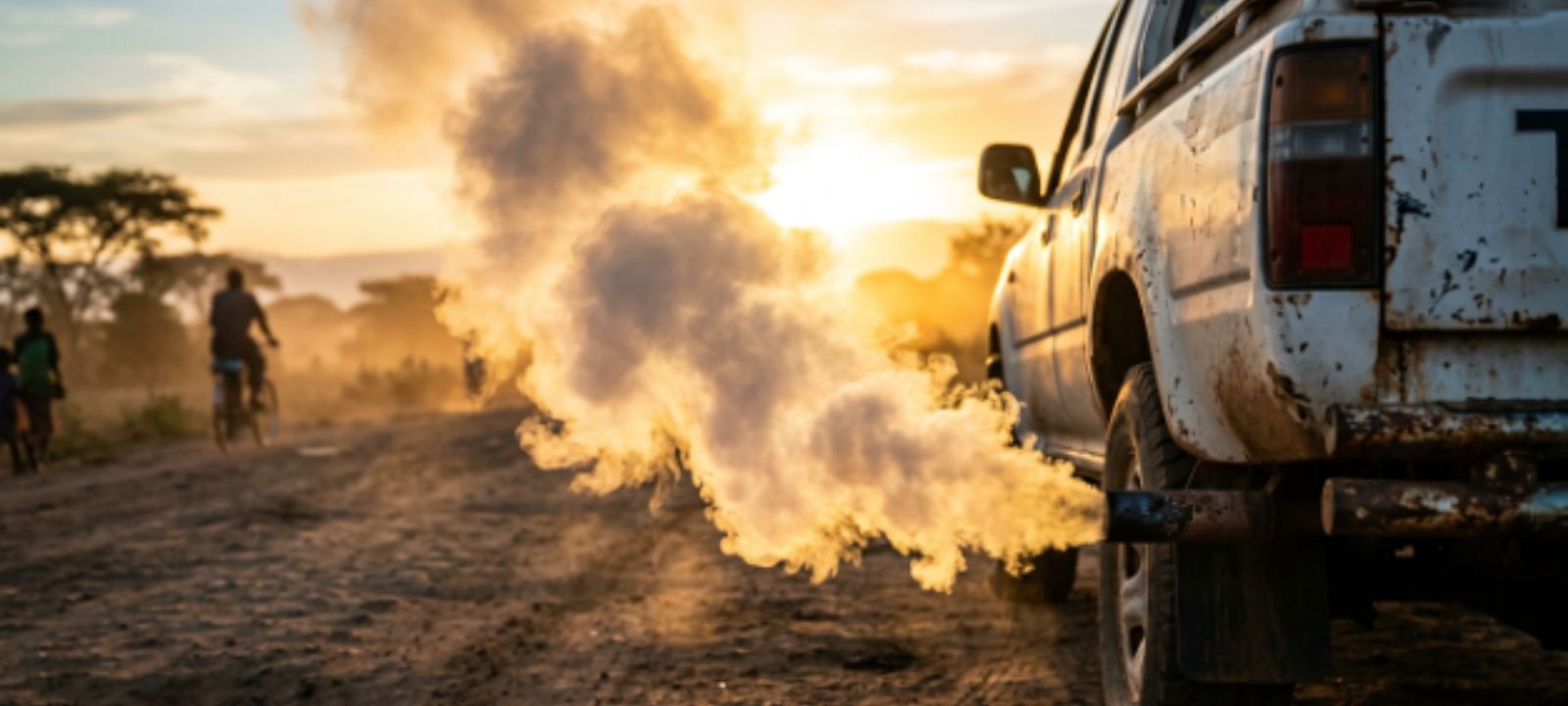Fumaça Branca no Motor Diesel O Que Está a Acontecer Dentro do Seu Veículo em Moçambique