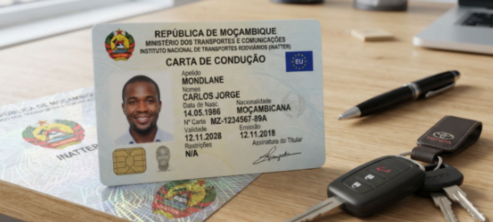 Carta de Condução Biométrica em Moçambique