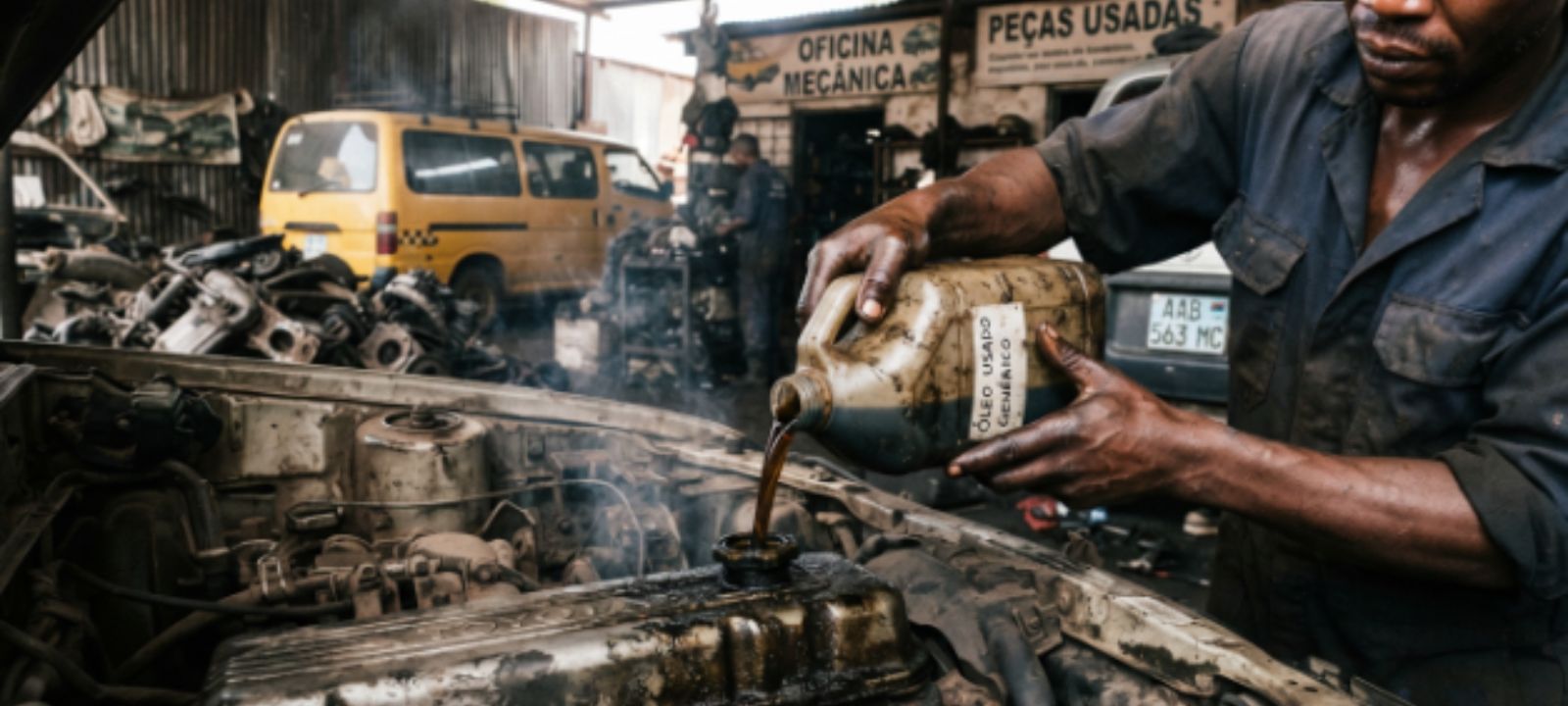 O Assassino Silencioso do Teu Motor O Perigo do Óleo Inadequado em Moçambique