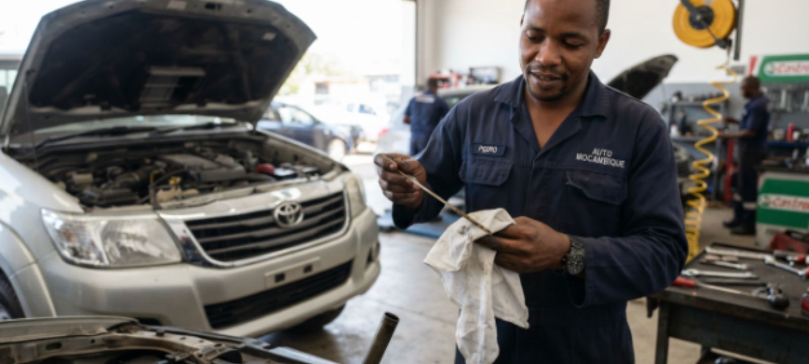 Como Funciona a Lubrificação do Motor em Moçambique