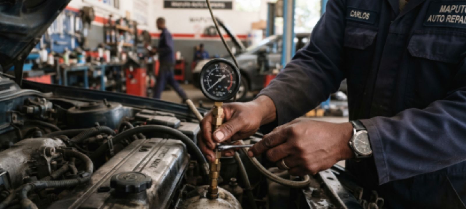 Entenda a importância da pressão do óleo do motor e evite reparações caríssimas no seu carro em Moçambique