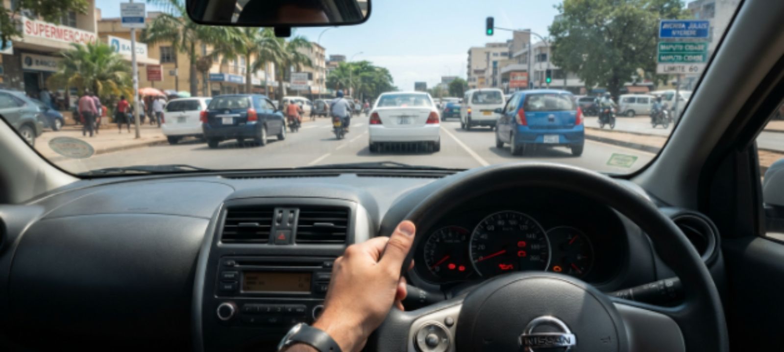 Luz do óleo acesa no painel Saiba exatamente o que fazer para não fundir o motor do seu carro em Moçambique