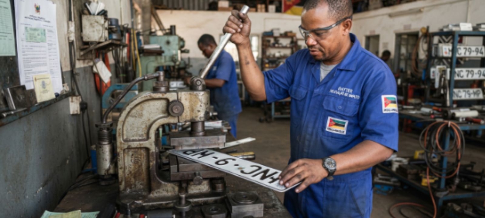 Saiba como funciona a atribuição e estampagem da matrícula de veículos em Moçambique no INATRO