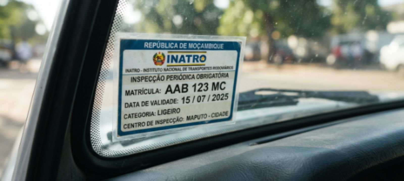 Saiba quais são os prazos de validade dos documentos de viaturas em Moçambique carta de condução, inspeção técnica do INATRO, seguro e guias provisórias