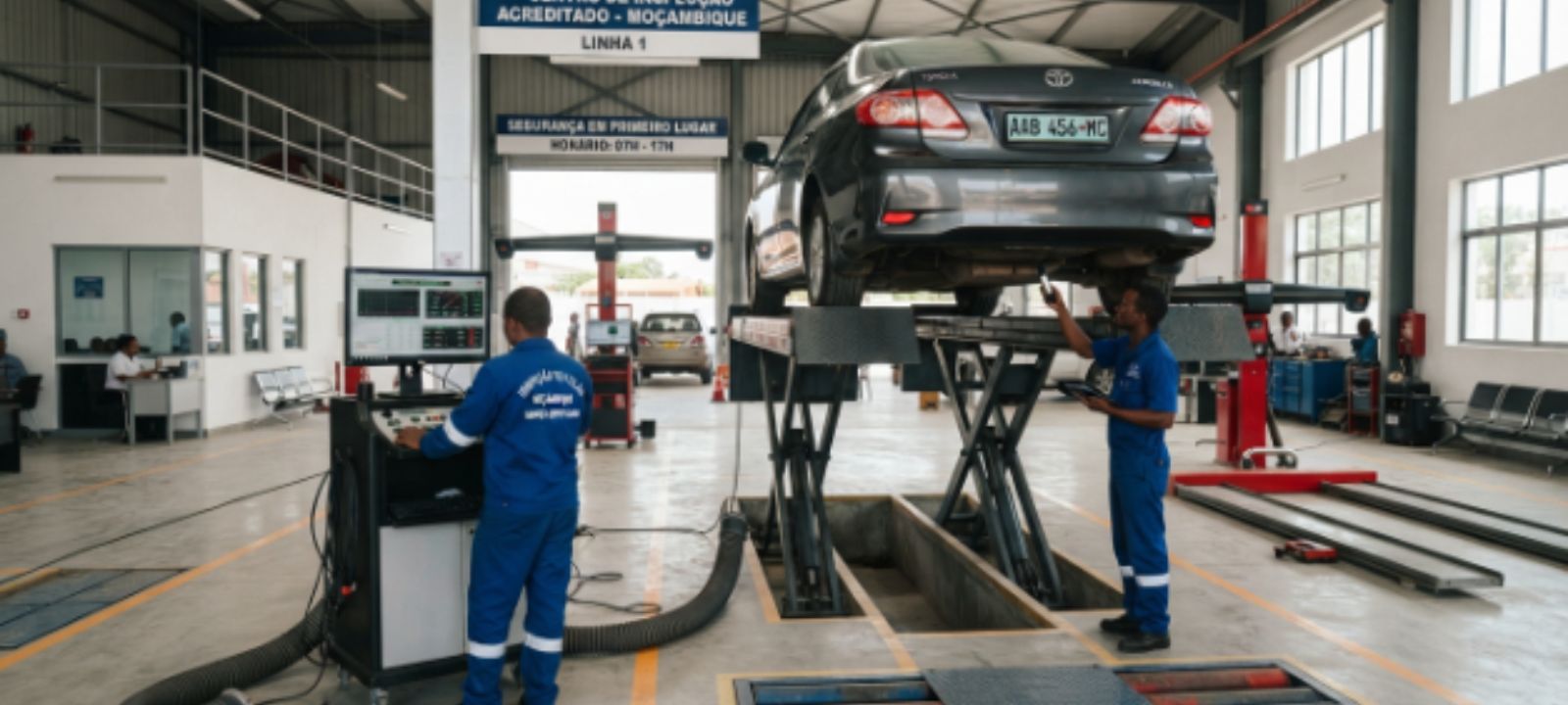 Saiba tudo sobre a inspeção técnica automóvel em Moçambique documentação necessária, periodicidade por categoria, testes realizados e como garantir a aprovação no INATRO