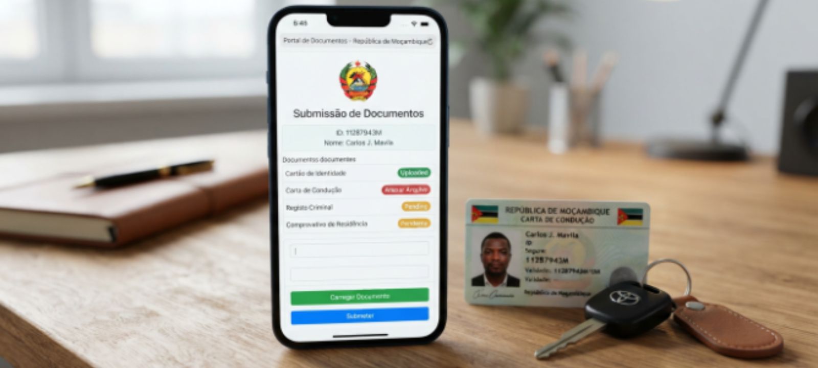 Aceda ao Portal do Utente INATRO 2026 e saiba como agendar serviços, renovar a carta de condução, emitir guias de pagamento de multas e submeter documentos online