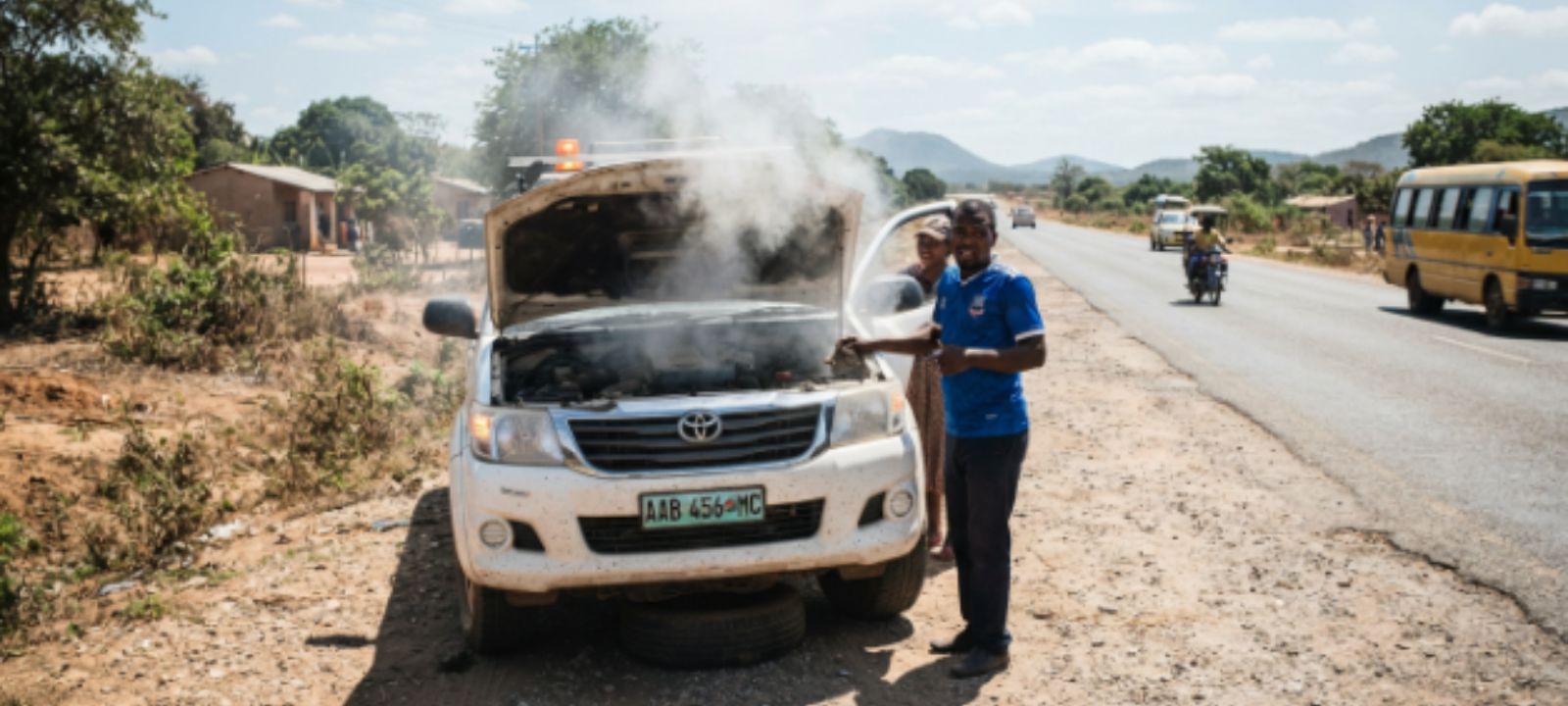 Seu carro aquece muito em Moçambique Veja as causas do superaquecimento, o que fazer em emergências para não danificar o motor e como prevenir a avaria