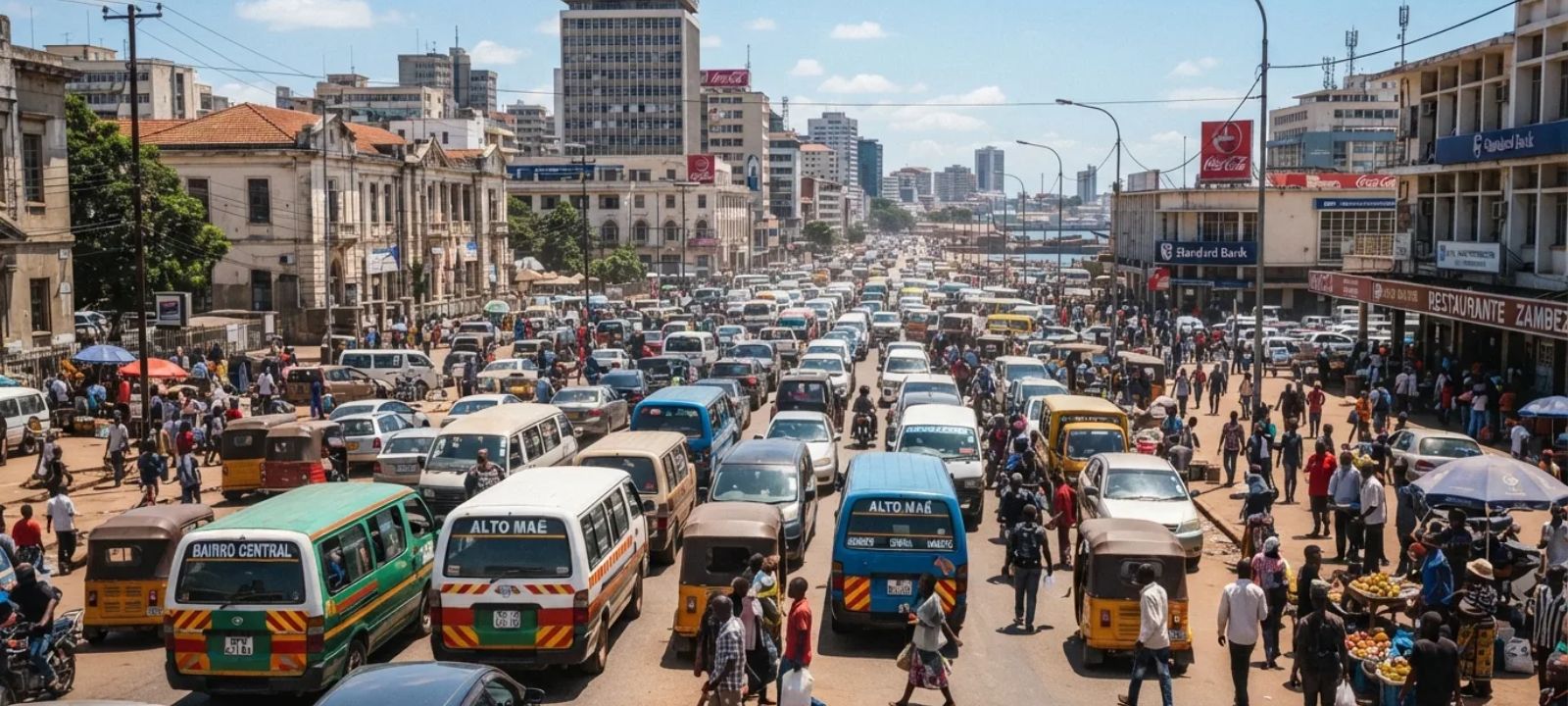 Aprenda como evitar que o motor do seu carro aqueça no trânsito em Moçambique
